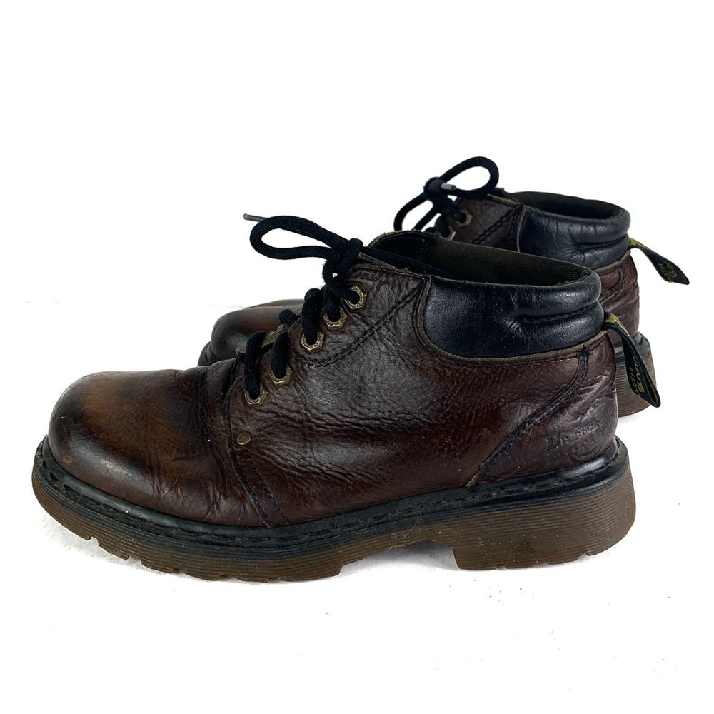 Vintage Dr Marten's Brown Leather Ankle Boot UK8